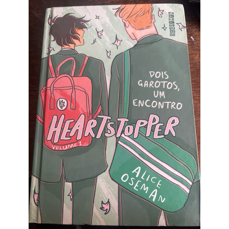livro Heartstopper - volume 1