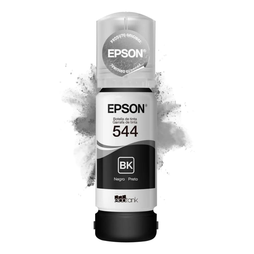 Refil Tinta Original Impressora Epson T544 Preto L 3110 L3210 L3150 L3250 T544320