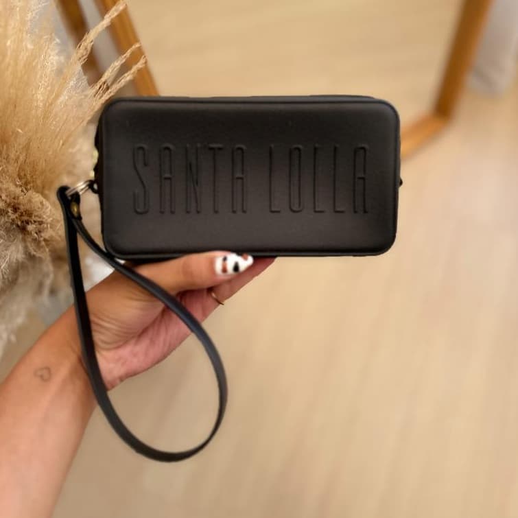 Bolsa Feminina SL Lançamento Uma Alça Moda Blogueira Carteirinha Porta Celular Iphone Moeda