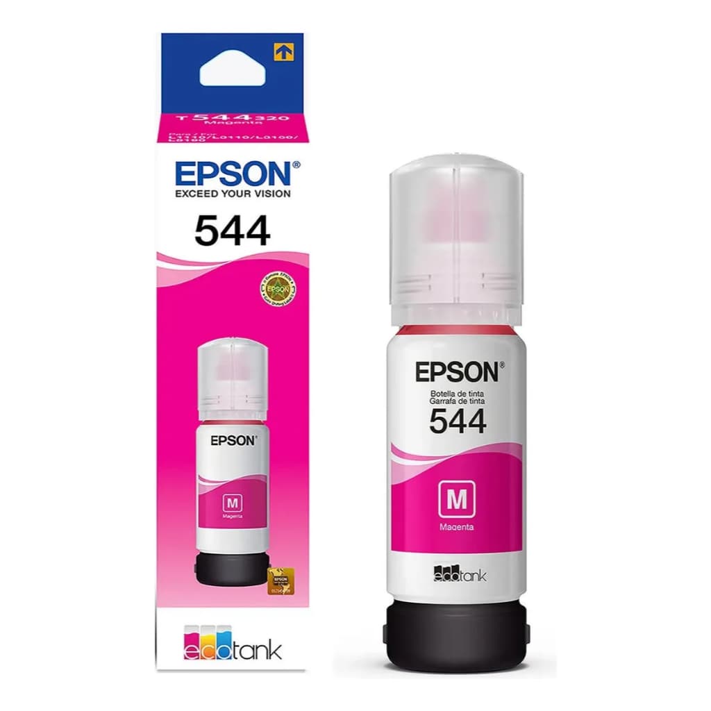 Refil Tinta Original Impressora Epson T544 Magenta L 3110 L3210 L3150 L3250 T544320