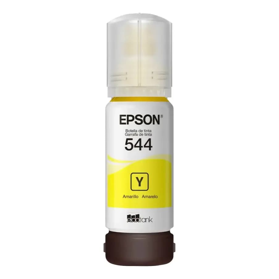 Refil Tinta Original Impressora Epson T544 Amarelo L 3110 L3210 L3150 L3250 T544