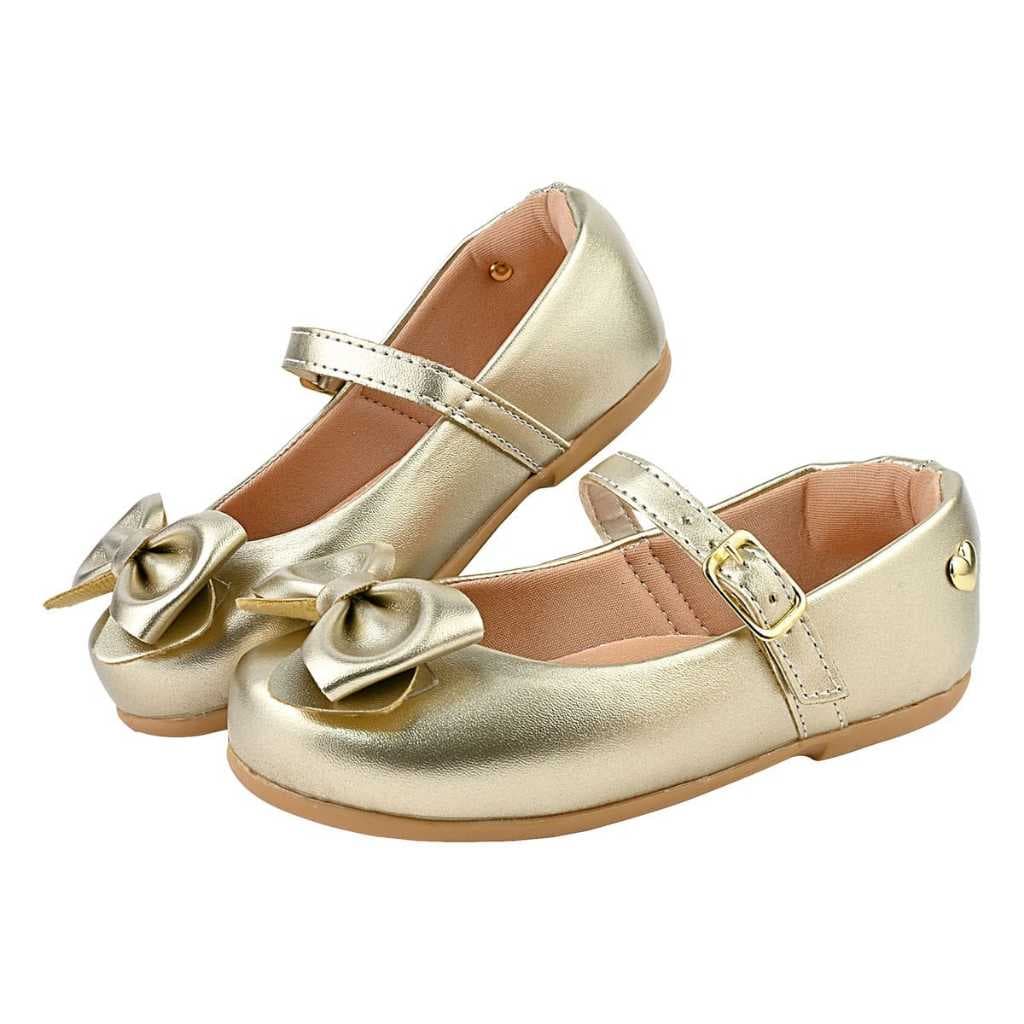 Sapatilha Infantil Menina Laço 18 ao 27 Sapato Boneca Confortável Social Festa