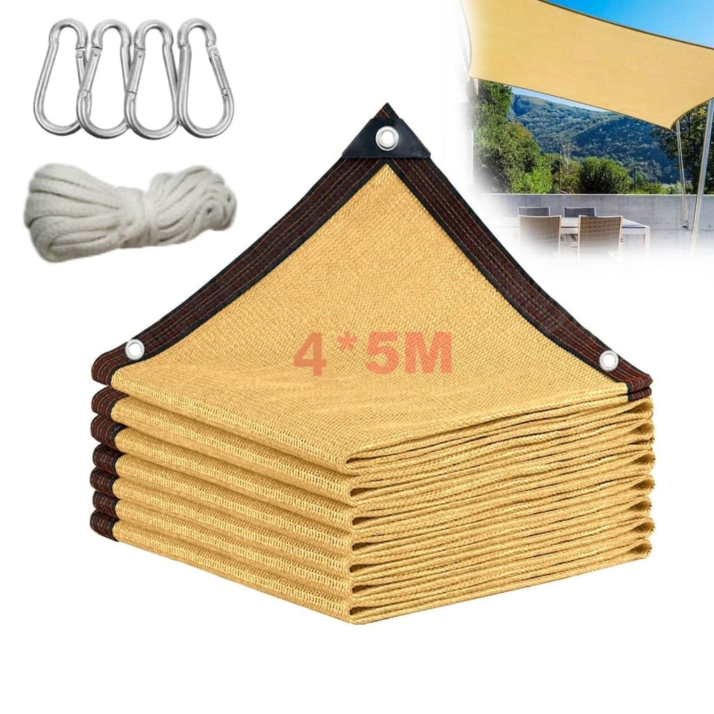 4x5m Tela Sombreamento Toldo Sombrite Garagem Proteção 90%