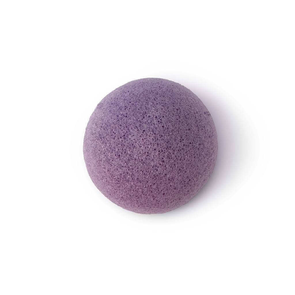 Esponja Natural Konjac- Esponja facial biodegradável vegana para limpeza da pele - Skincare facial