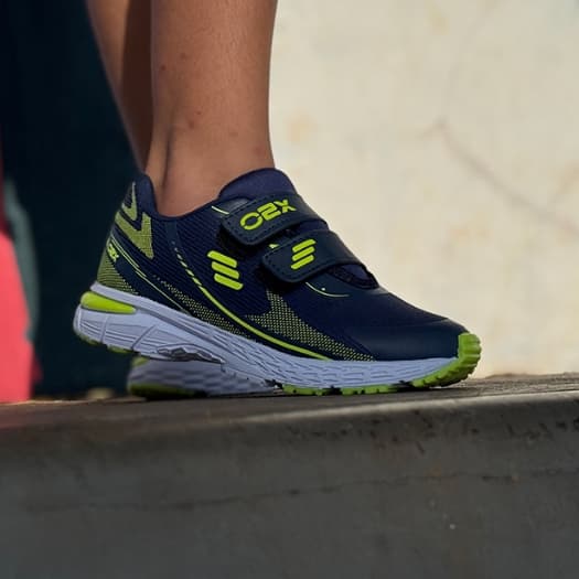 Tênis O2X Masculino, Feminino e Infantil – Conforto e Estilo para Toda a Família