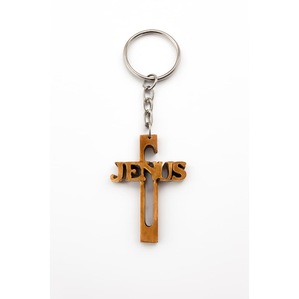 Lembrancinha Chaveiro Mdf Jesus Te Ama Coração Vazado