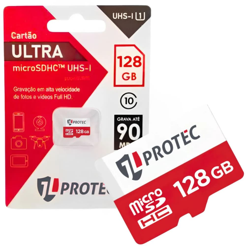 JL PROTEC Cartão De Memória MicroSD 8/16/32/64/128GB Micro SD Ultra Classe10