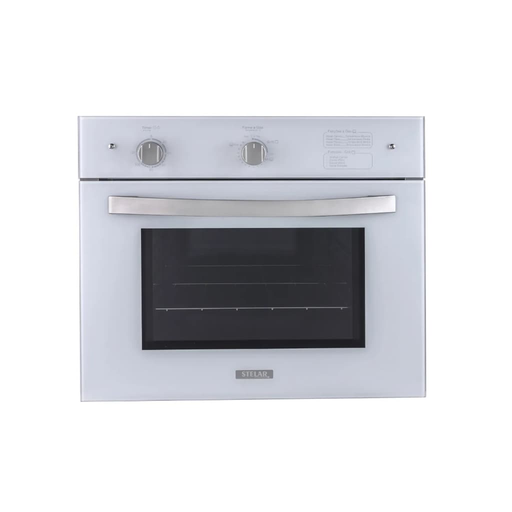 Forno à Gás de Embutir Stelar 46 litros Topázio Branco