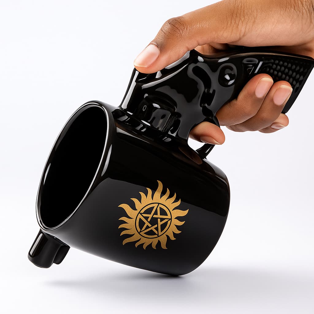 Caneca Temática Sobrenatural 3d Porcelana Personalizada Supernatural Presente Criativo Cerâmica