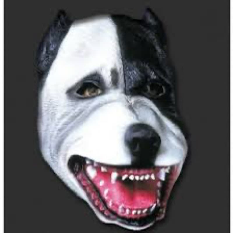 Mascara Pitbull Halloween Spook