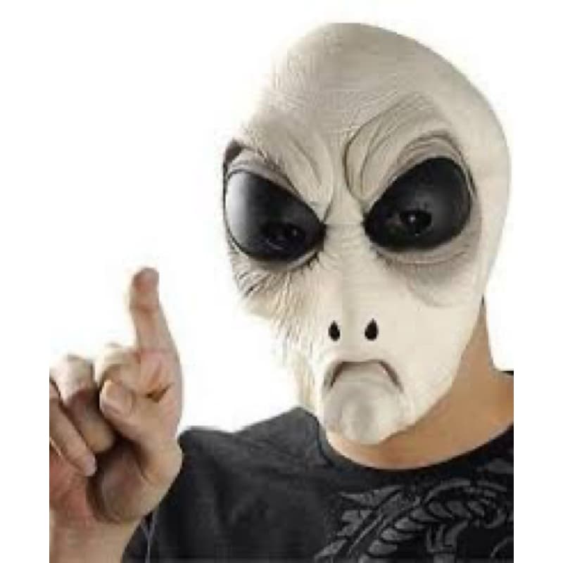 Mascara Alienígena Et Extra terrestre Luxo Spook