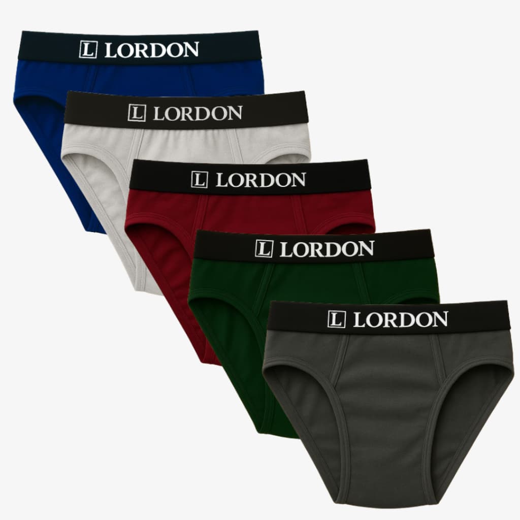 Kit 5 Cuecas Slip Adulto Algodão Do P ao Plus Size Tradicional