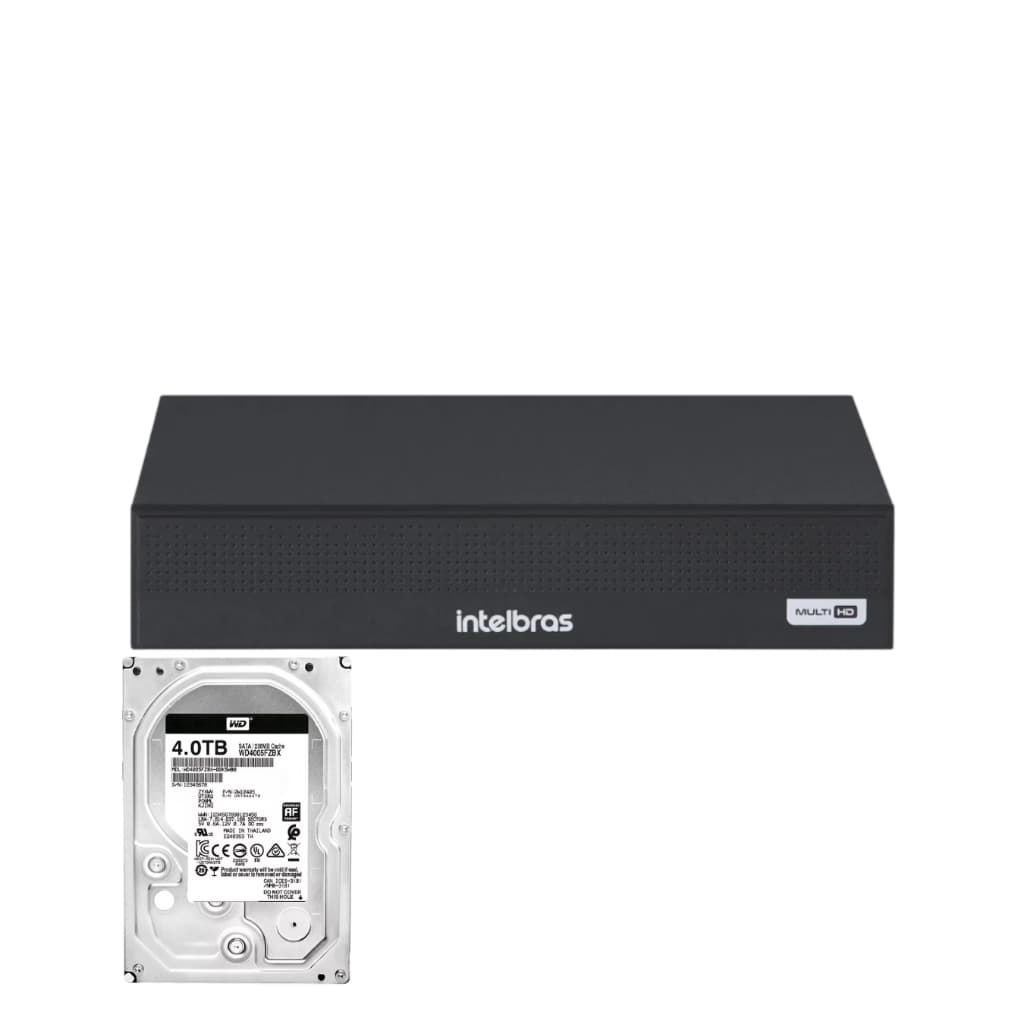Dvr Multi Hd Intelbras IMhdx 3108 C/HD 4TB