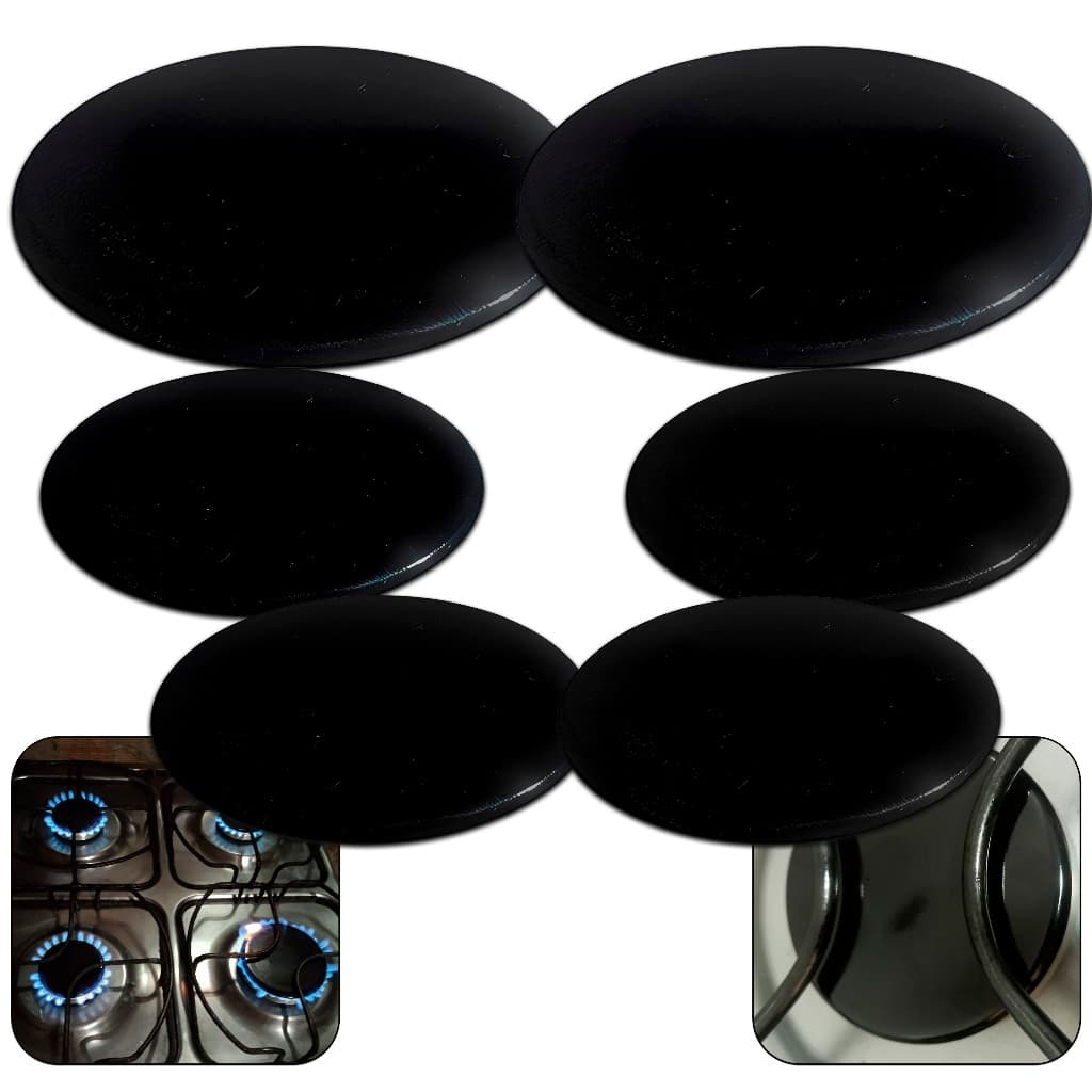 Espalhador Peças Fogão Brastemp 6 Bocas 4 Pequenos 2 Grandes