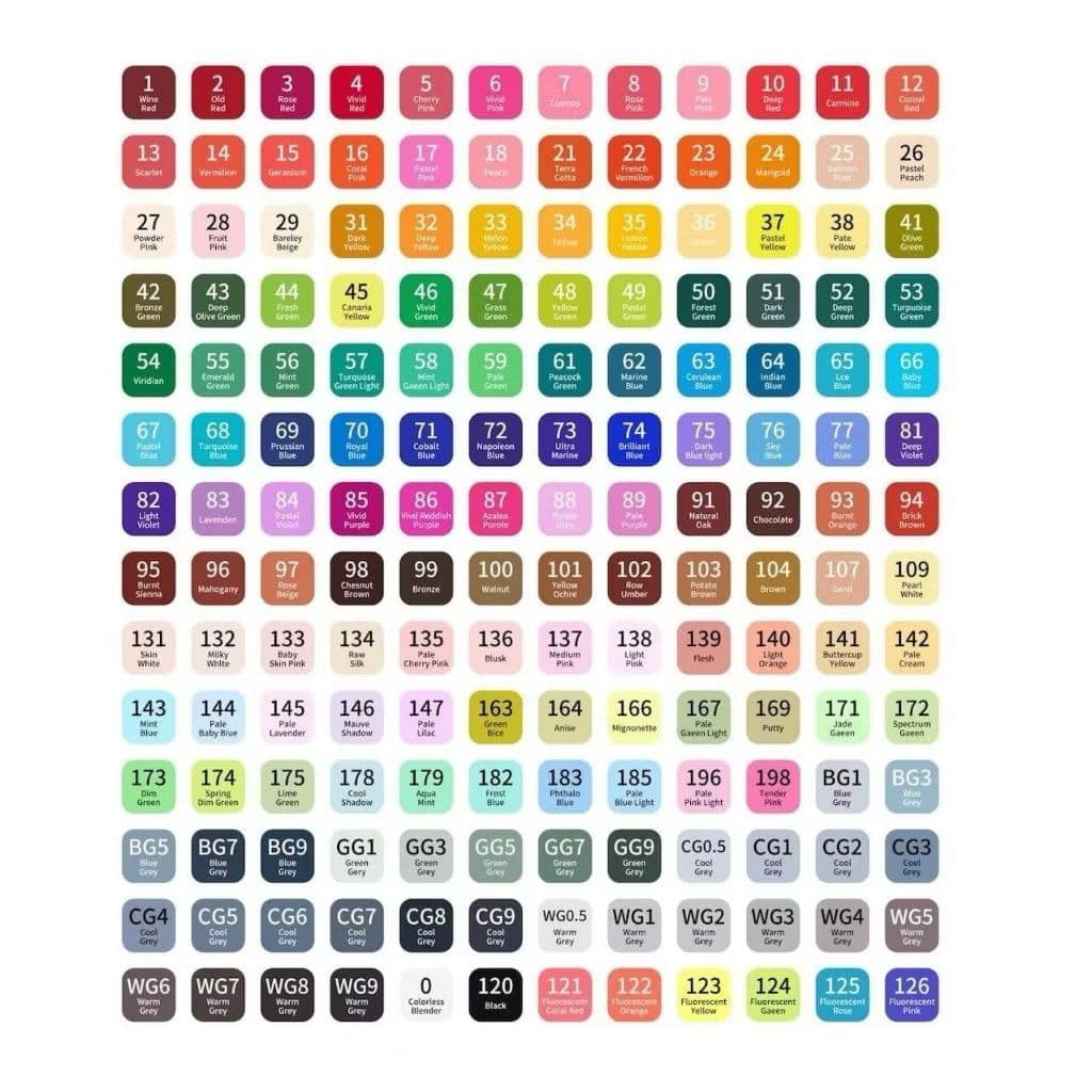 Caneta Touch Premium – Escolha entre 120 Cores Vibrantes! Avulsas e Exclusivas! - Envio Imediato