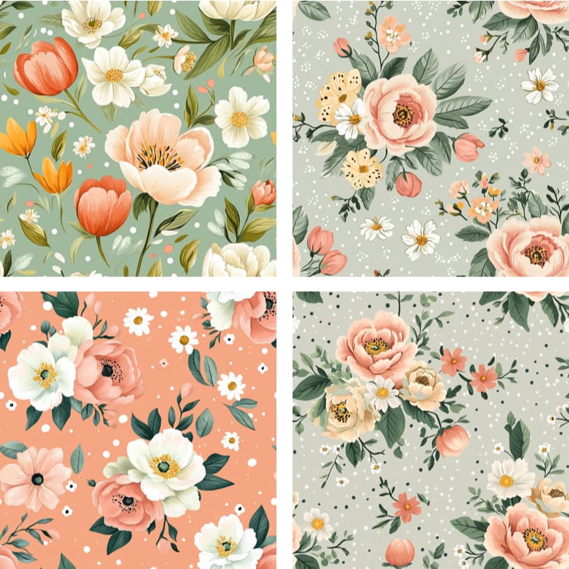 Tricoline Digital 100% algodão - Estampas Exclusivas Diversas 50x75 ou 50x150 (tamanho máximo)