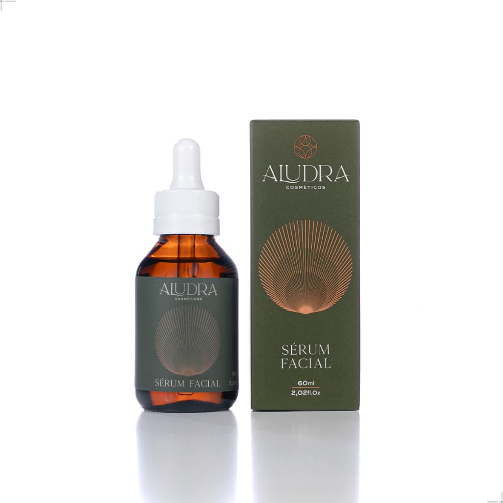 Sérum Facial Vegano Aludra 60ml – Anti-Manchas, Melasma, Acne, Hidratação Profunda e Rotina Anti-Idade Natural.