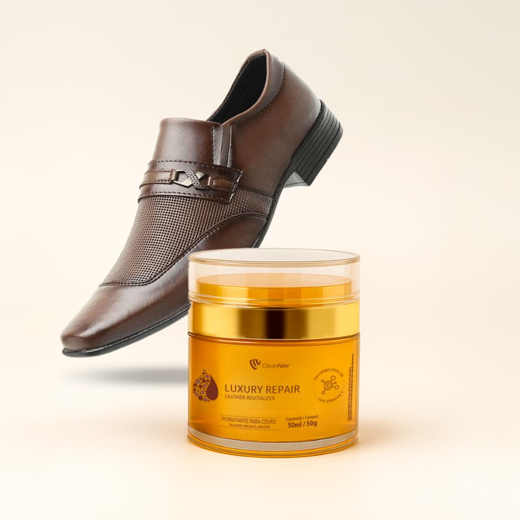 Recuperador De Bolsas Couro Proteção Uv Alto Poder Hidratação Revitalizante Luxury Repair