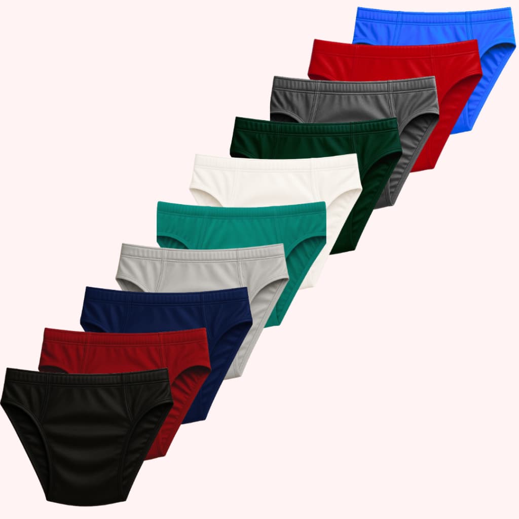 12 Cuecas Adulto Slip Masculino do P ao Plus Size Elástico Embutido Microfibra