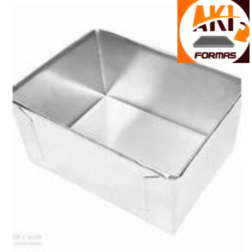 FORMA RETANGULAR 40X30X10 ALTA DE ALUMINIO ALTA TEMPERATURA PARA BOLO COM NOTA FISCAL (5) (( CAIXA 5 ))