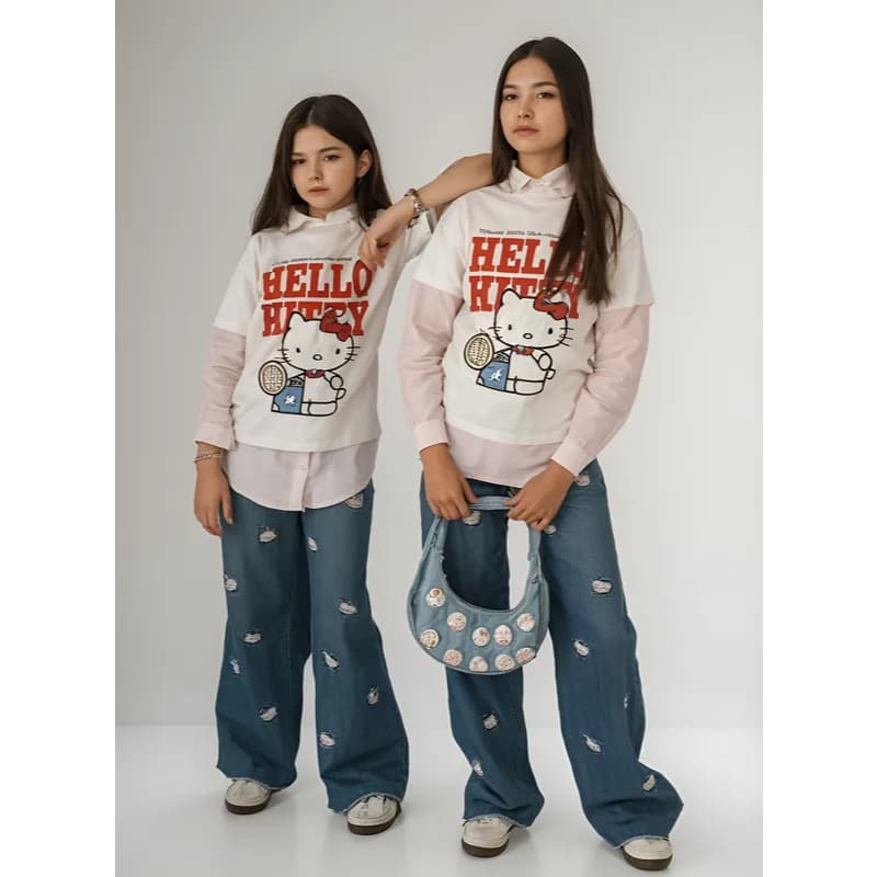 Camiseta Hello Kitty Feminina infantil  juvenil T-shirt  blusa blusinha blogueirinha menina estilosa