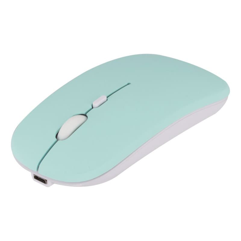 Mouse Sem Fio 2.4g Usb ou Bluetooth Recarregável Para iPad, Tablet, Macbook