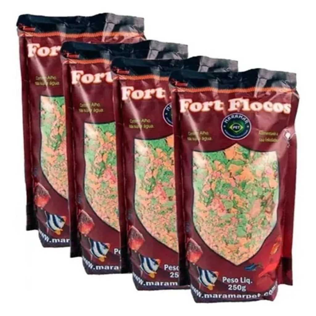 Ração Maramar Flocos 1kg  Para Peixes