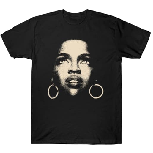 Camiseta Estampa Adulto/Infantil Lançamento Unissex Em Algodão lauryn cantora