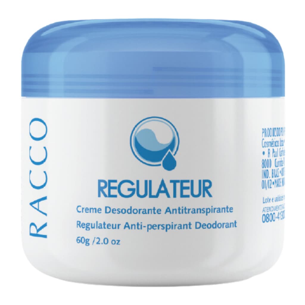 Creme Desodorante Anti-Transpirante Racco Original Potinho 60g Envio Imediato Axilas Mais Claras