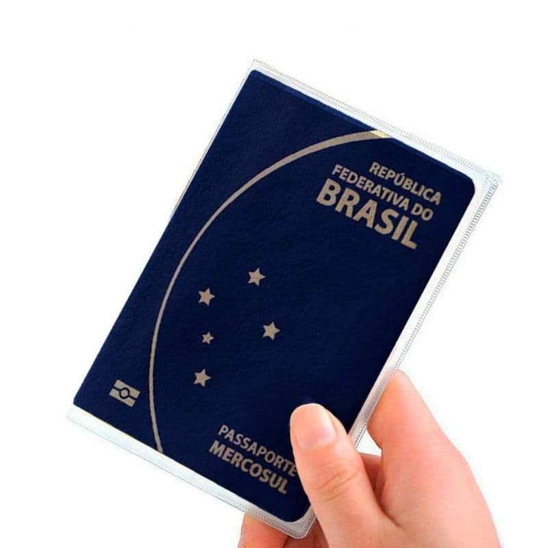 Capa para Passaporte transparente