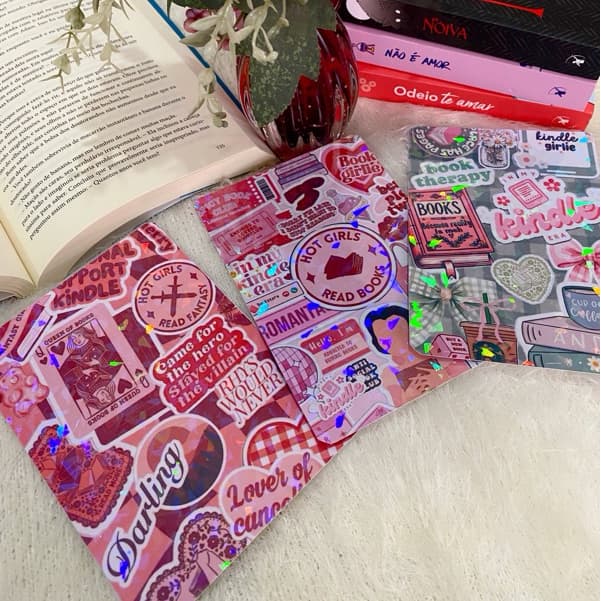 Kindle Card Skin Holográfico