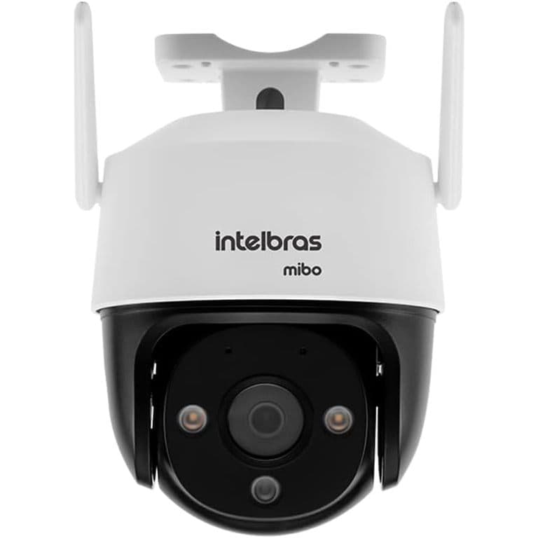 Câmera Inteligente Intelbras IM7+ 3MP Branca | Alta Resolução Full HD+, Wi-Fi, Visão Noturna e Monitoramento em Tempo Re