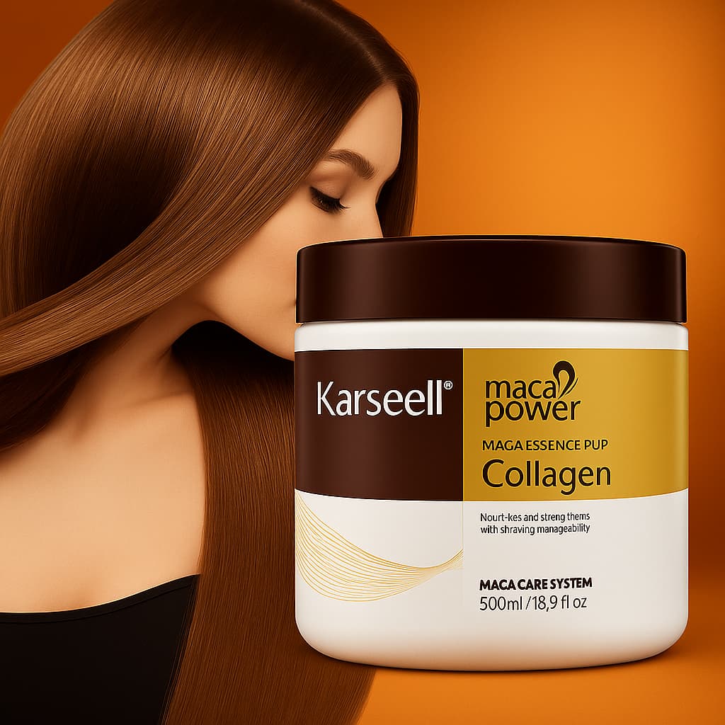 Mascara Capilar Feminino karseell Collagen Original 500g Lançamento de Alta Qualidade. Frete Gratis