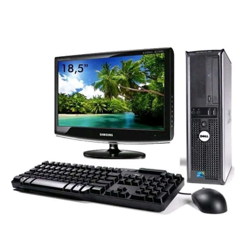 KIT COMPUTADOR 19 POLEGADAS DELL HP LENOVO CORE I3 3ª OU CORE I3 4ª 4GB HD 500GB RODA JOGOS