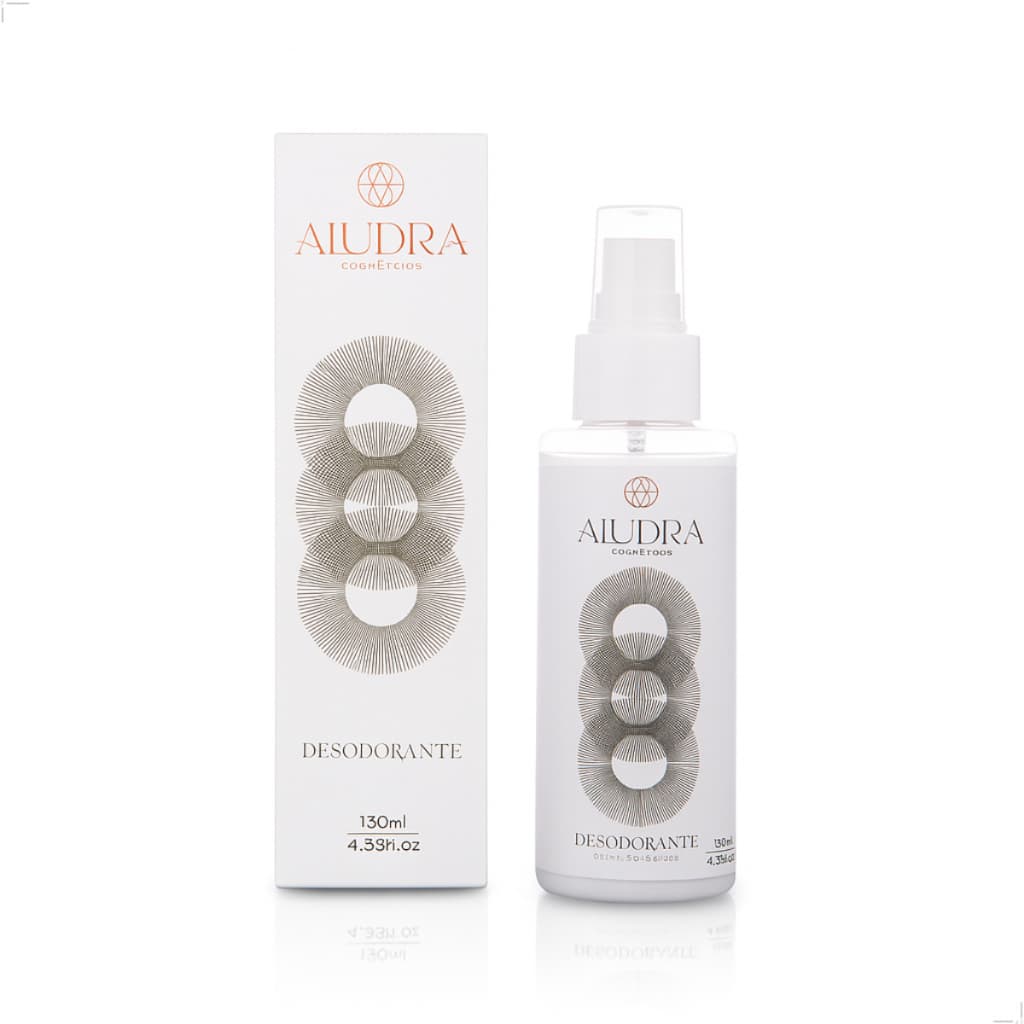Desodorante Sem Alumínio Natural Vegano Livre de parabenos e Alcool com Óleos essenciais 130ml