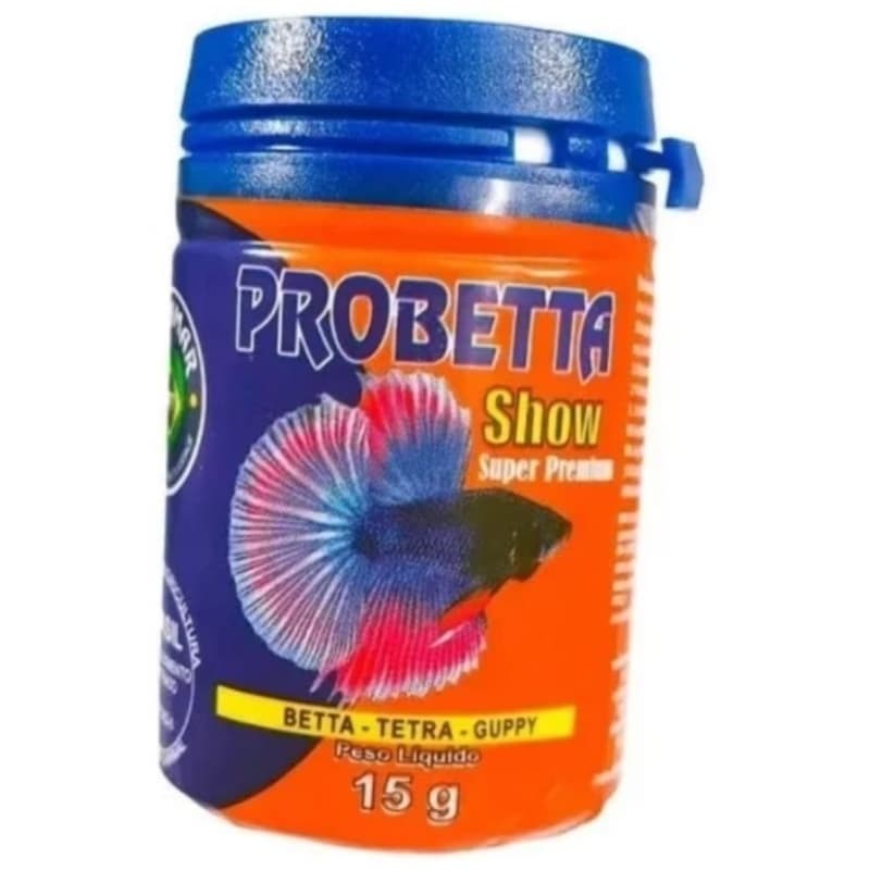 Ração Para Peixe Betta Probetta Show 15gr Maramar
