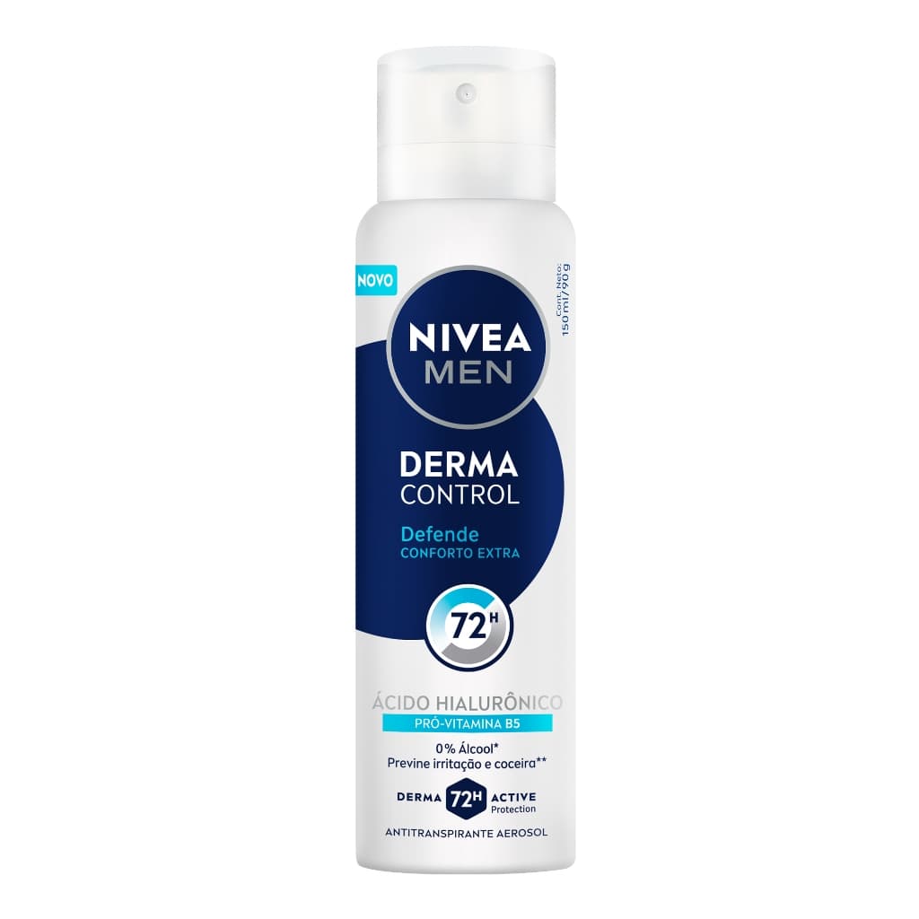 NIVEA MEN Desodorante Aerossol Derma Control Defende 150ml BBB 26