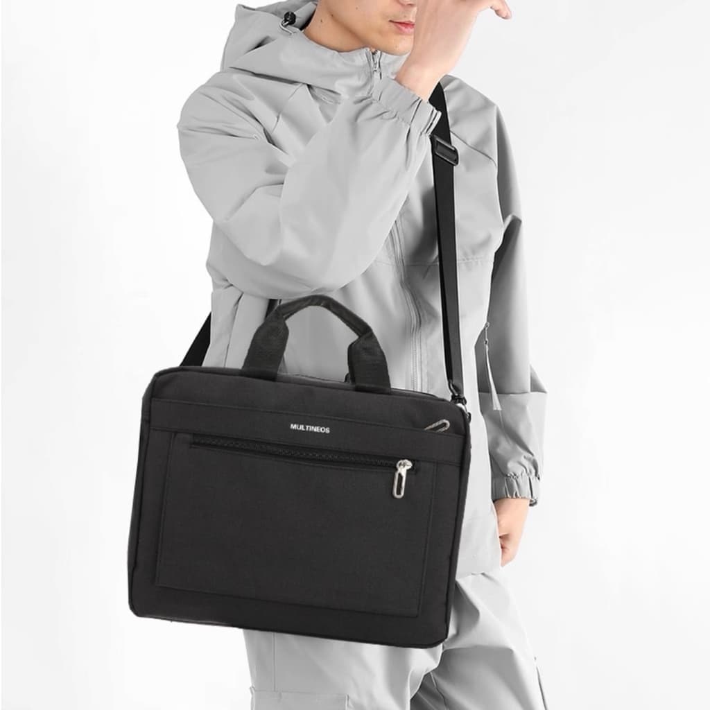 Bolsa Pasta Masculina Feminina Para Notebook Bolsa Transversal Com Capacidade Grande Bolsa de Documentos