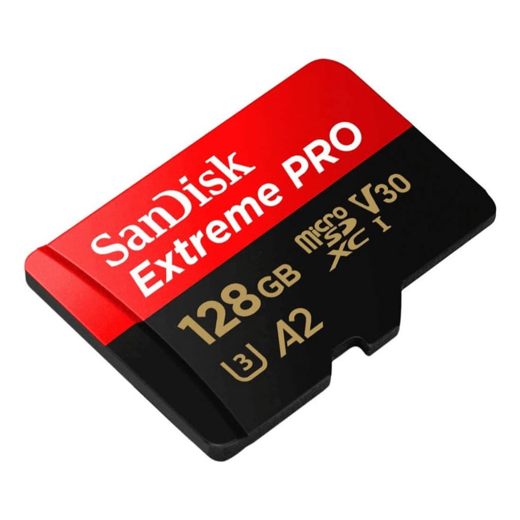 Cartão Memória 128gb Micro Sd Extreme Pro 200mbs V30 Sandisk