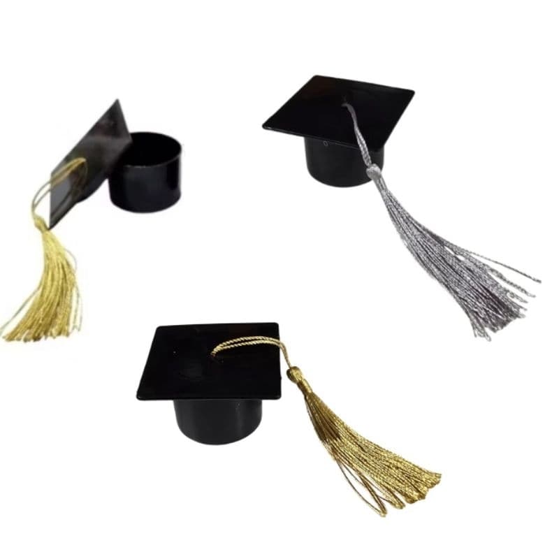 Kit 10 Chapéu Capelo Formatura Lembrancinha Festa Formatura Decoração Festas Formaturas Formei
