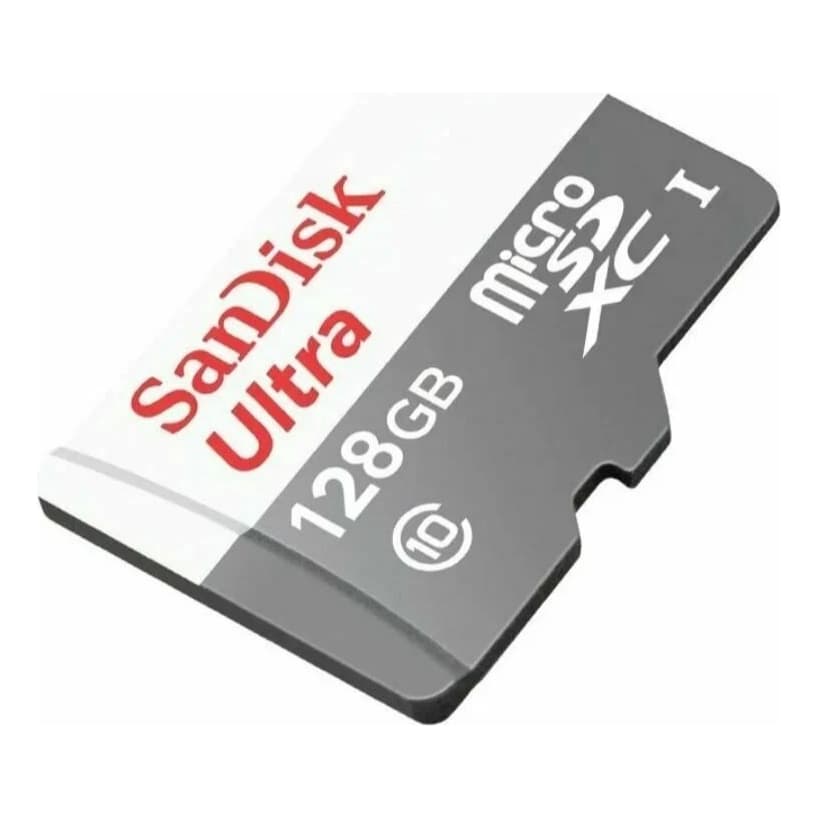 Cartão Memória Micro Sd Sandisk 128gb Uhs-i Card Com Adaptador