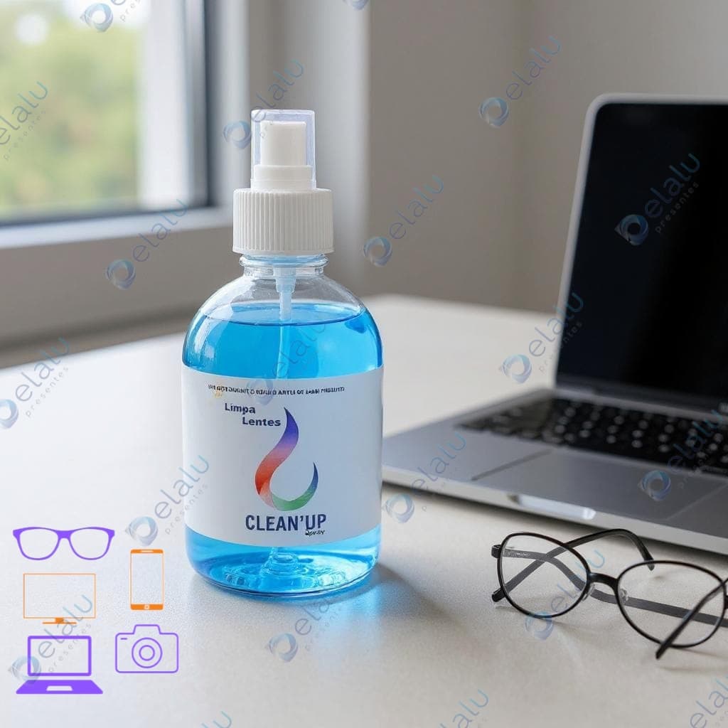 LIMPA LENTES DE ÓCULOS com 250 ml Grande