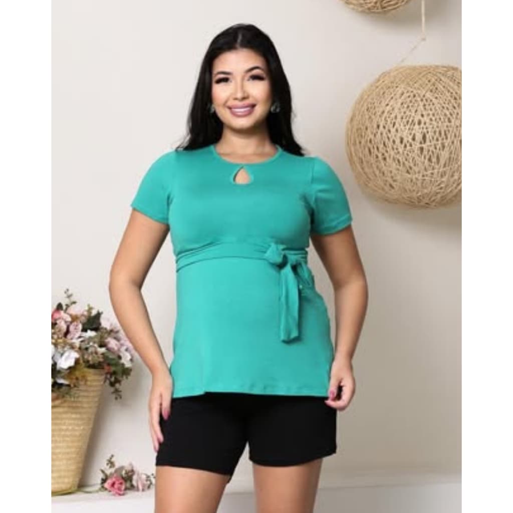 Bata blusinha para linda gestante REF 04