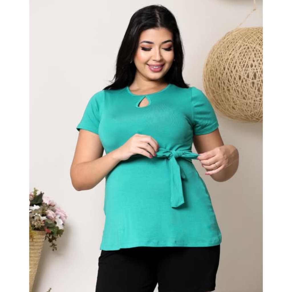 Roupas Gravida Blusa Gestante Confortavel REF 04