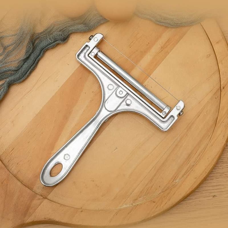 Cortador de Queijo Manual de Espessura Ajustável Cortador de Queijo Manual de Espessura Ajustável