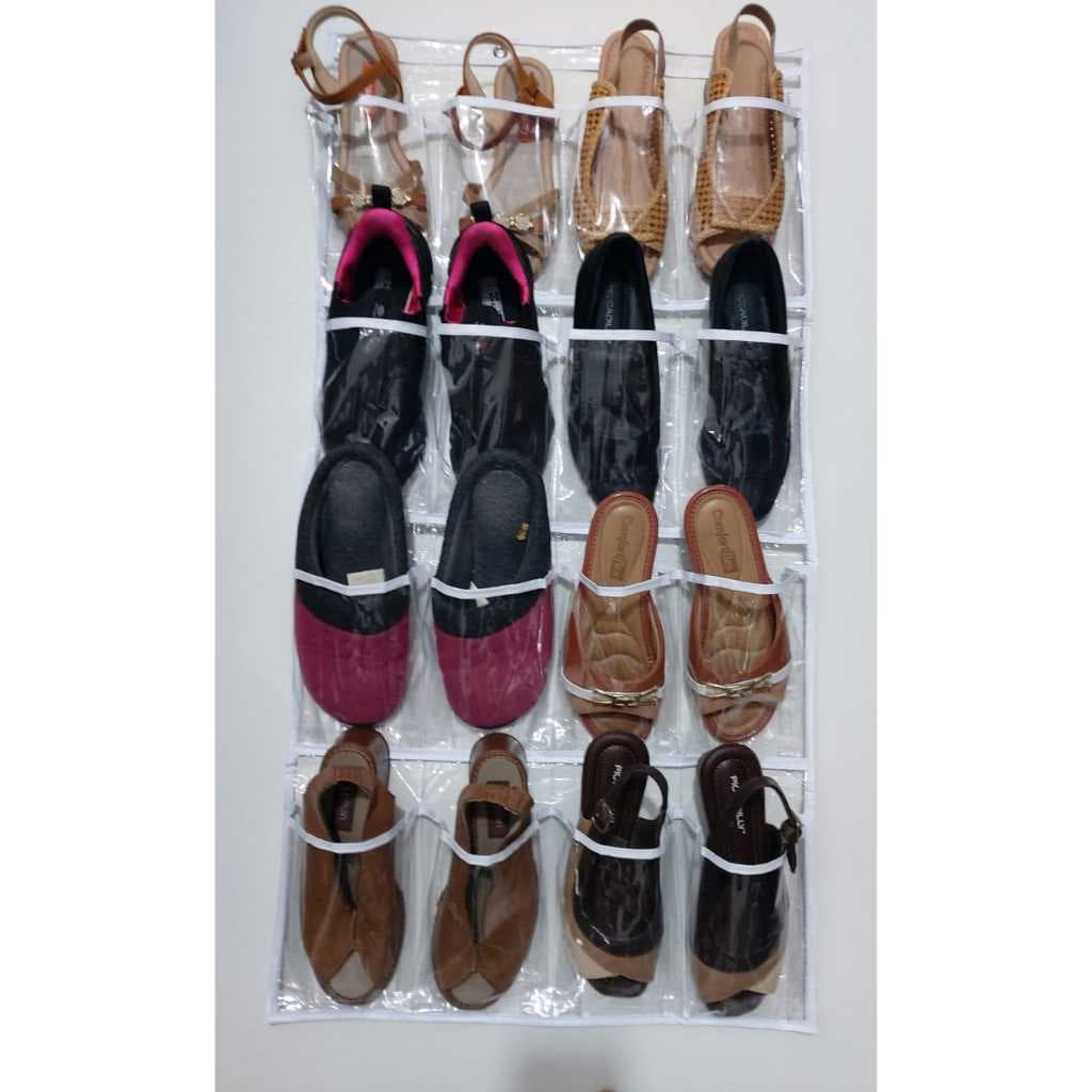 organizador de sapatos com 8 pares