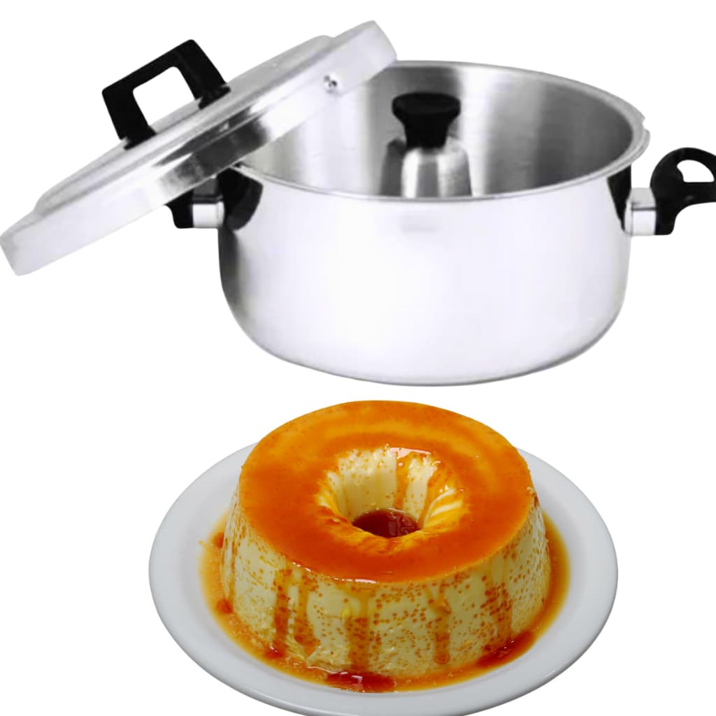 Panela Meia Pressão 3,7L - Seu Pudim Pronto em Minutos!"