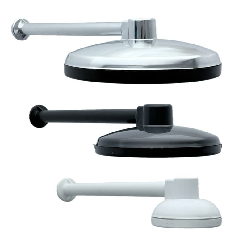 Chuveiro Ducha Piscina Quintal Frio Cromado ou Branco  Externo Interno Banho Banheiro