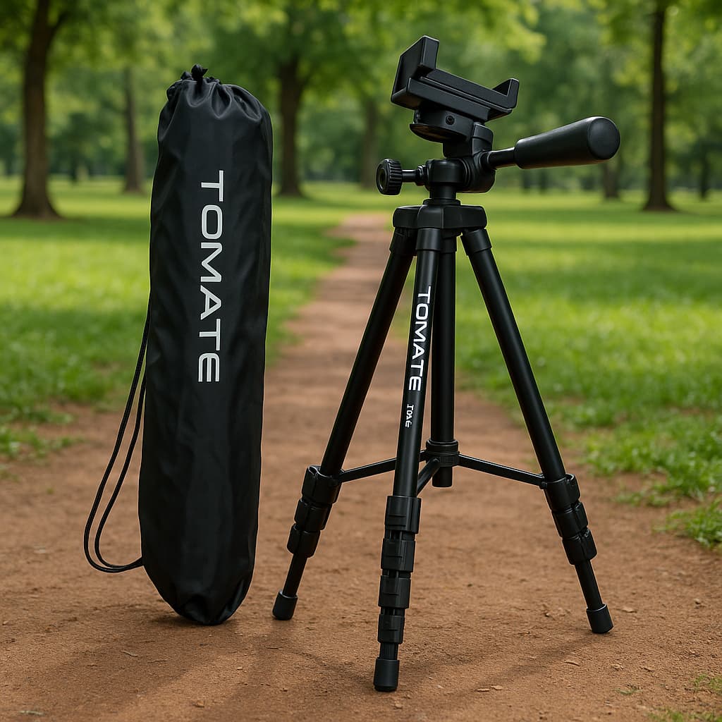 Tripé Profissional Para Câmera E Celular Universal 1,40 C/nfe