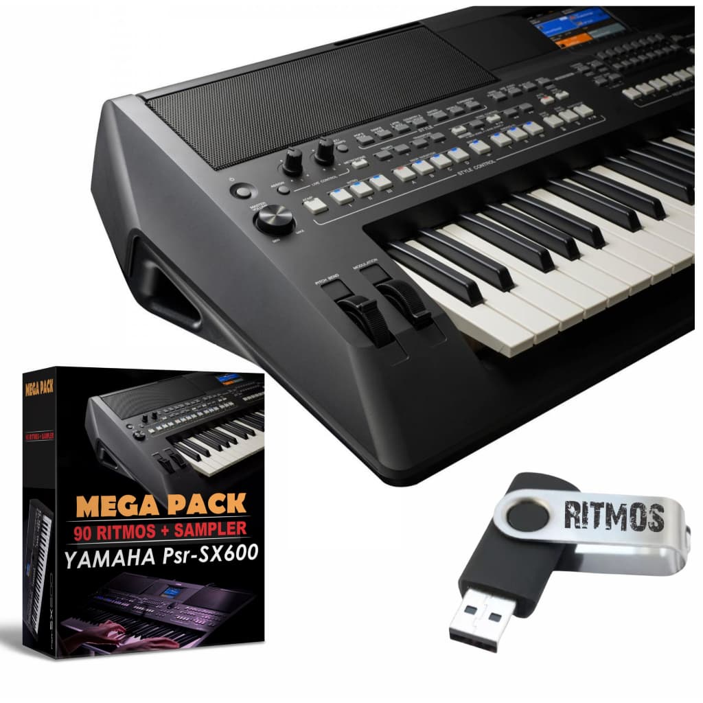 Ritmos p/ Teclado PSR-SX600 + Sampler PPI